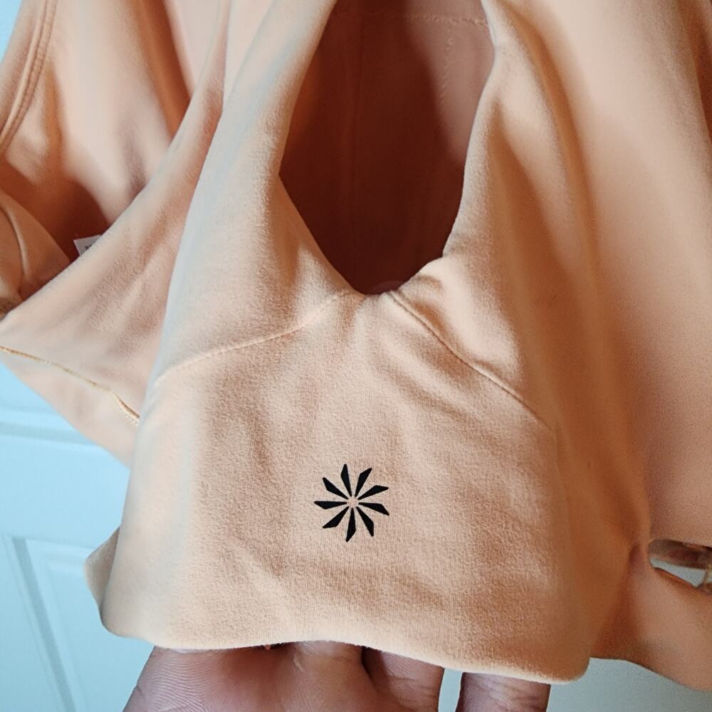 Peach Sleeveless Women's Intimate Top - Picture 6 of 7